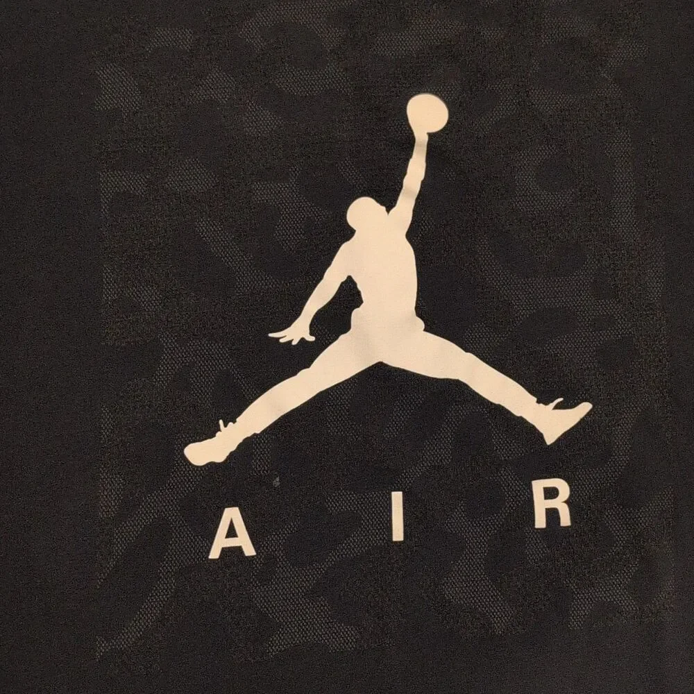 Air Jordan Jumpman Tee Mens M Women L Black Ultra Soft Graphic Retro Sportswear